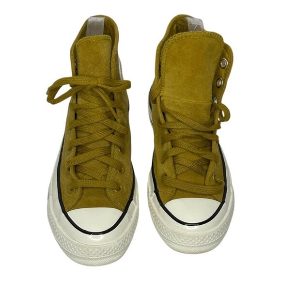 Converse Shoes - Converse Chuck Taylor Star 70 Suede Sandy Taupe Brown High Top Sneakers Size 5